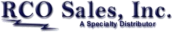 RCO Sales & Service β Specialty Distributor