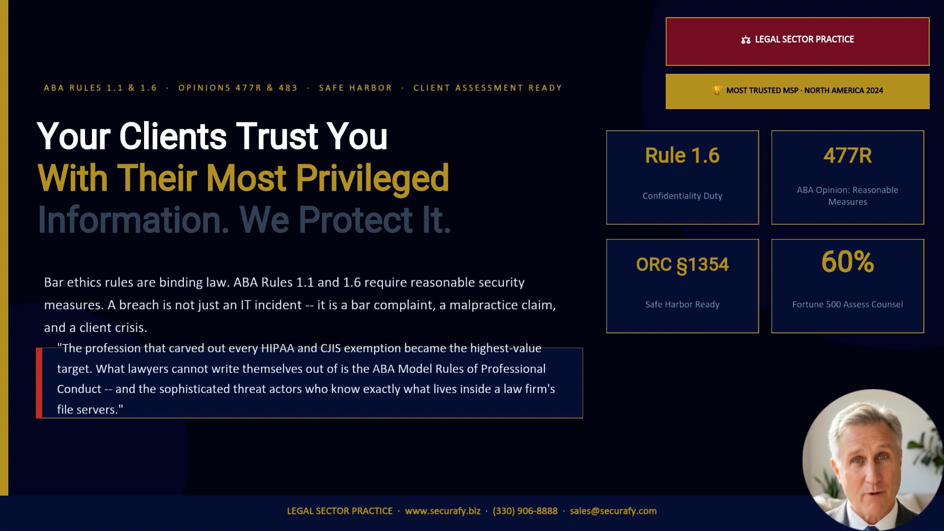 Watch: The Securafy Difference β Prevention-First Managed IT and Cybersecurity